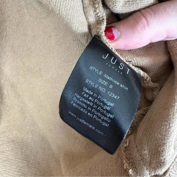 Just Female Mathilde Utility Shirt Jacket - Small - Picture 6 of 8